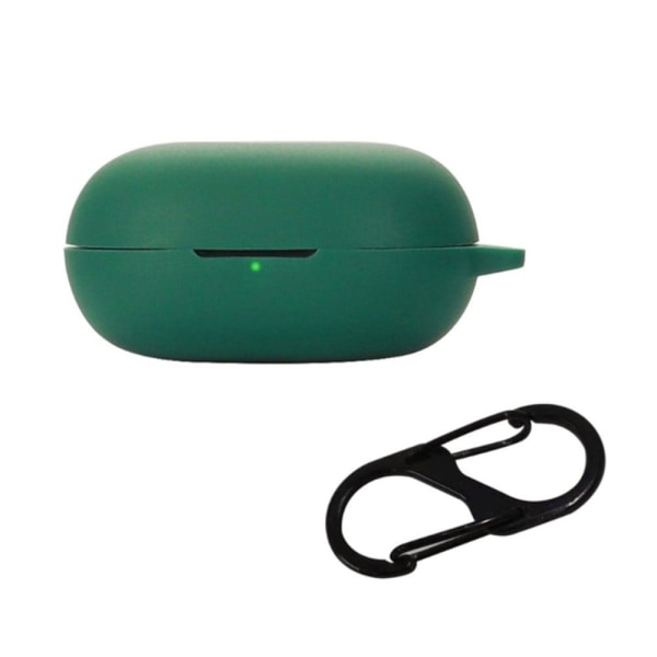 SoundPeats Life silicone case with buckle - Blackish Green Grön