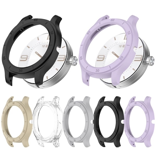Huawei Watch GT Cyber-skydd med urtavla - Ljusgrå Silvergrå