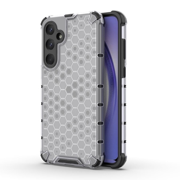 Bofink Honeycomb Samsung Galaxy A35 deksel - Grå Silver grey
