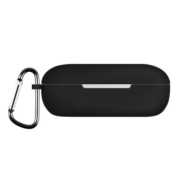 Huawei FreeBuds SE silikonikotelo soljella - Musta Black