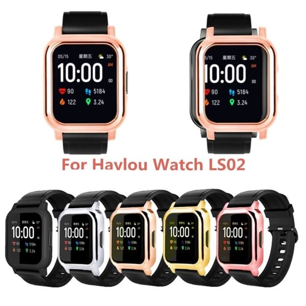 Haylou Solar LS02 viileä lasitettu kansi - Ruusukulta Pink