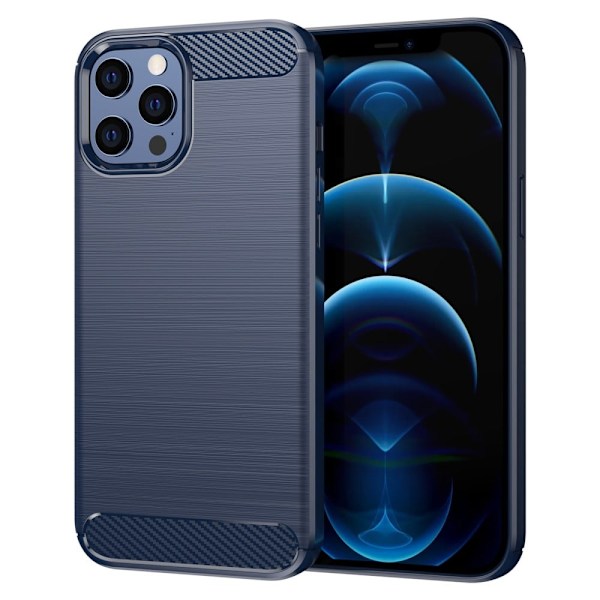 Carbon Flex iPhone 12 Pro Max skal - Blå Blå