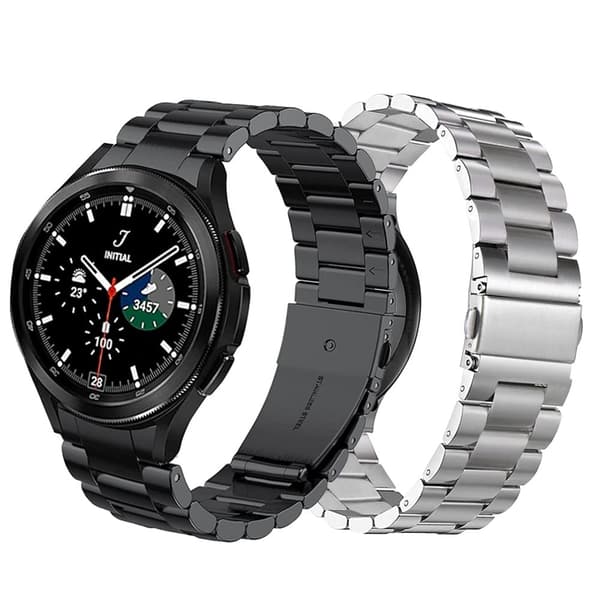 Samsung Galaxy Watch 5 / 5 Pro / 4 metalrem - Sølv Silver grey