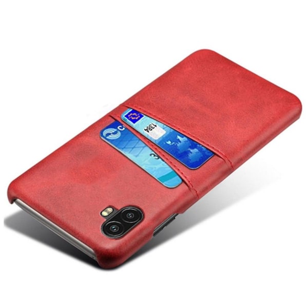 Samsung Galaxy Xcover 2 Pro skal med korthållare - Röd Röd