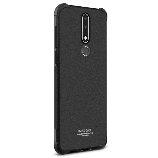 IMAK Nokia 3.1 Plus anti-drop suojakotelo mukana näytönsuojakalvo - Matta Musta Black