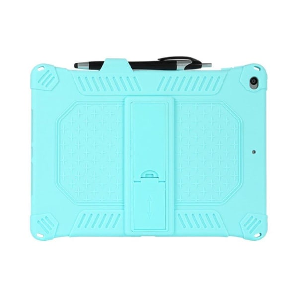 iPad 10.2 (2019) / Air (2019) durable silicone case - Cyan Green