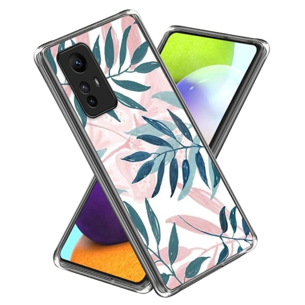 Deco Xiaomi Redmi Note 12S deksel - Blader Pink