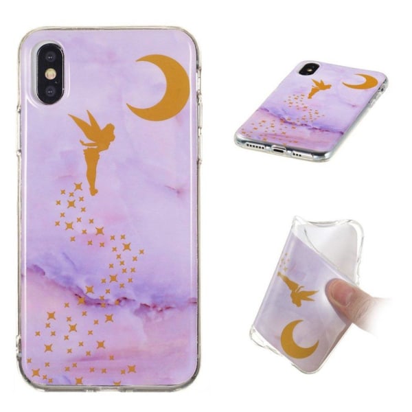 Marble design iPhone Xs Max cover - Style B Multicolor