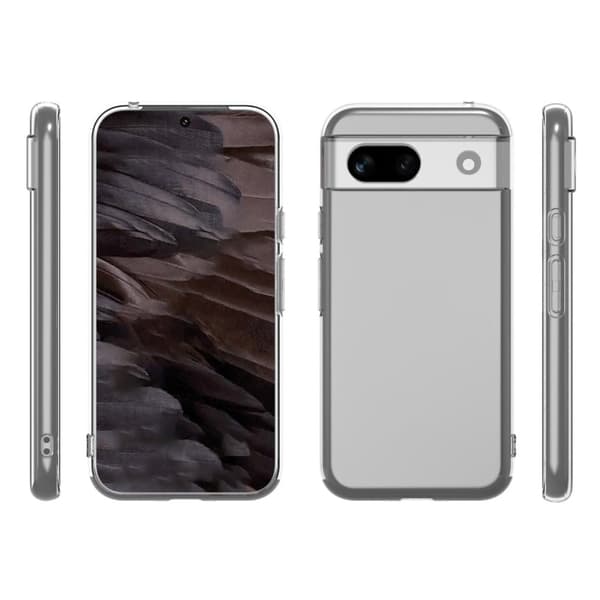 Ultratynt gjennomsiktig deksel for Google Pixel 8A Transparent