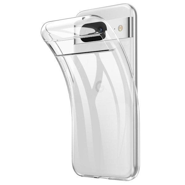 Erittäin ohut läpinäkyvä kotelo Google Pixel 8A Transparent