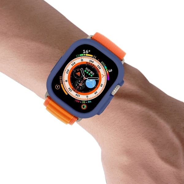 Apple Watch Ultra-överdrag i godisfärg - Safir Blå