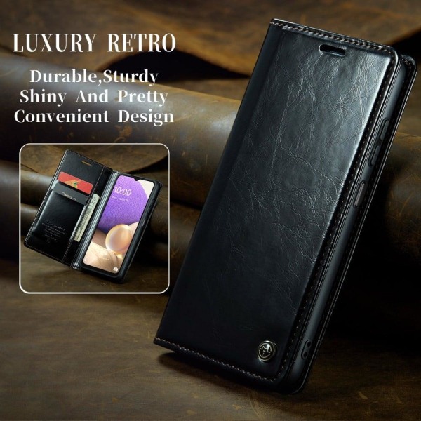CaseMe Samsung Galaxy M32 5G / A32 5g Smooth Fodral - Svart Svart