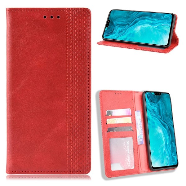 Bofink Vintage Honor 9X Lite kotelot - Punainen Red