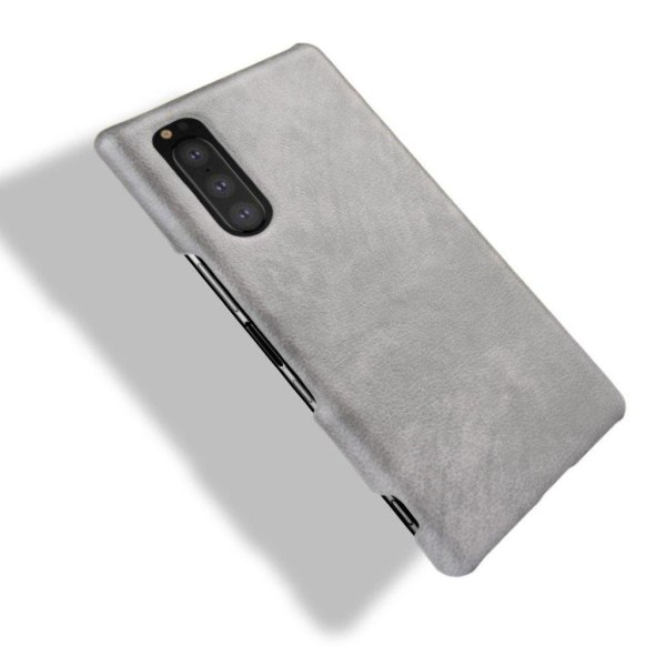 Prestige cover – Sony Xperia 5 – Grå Silver grey