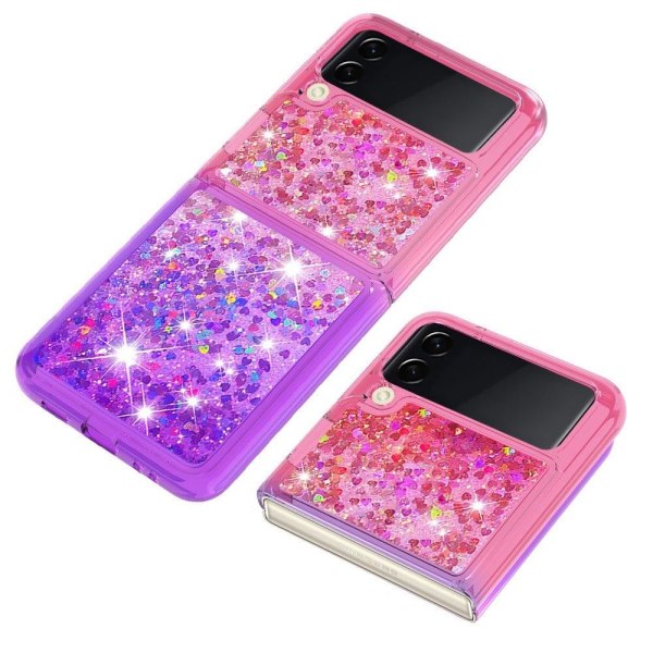 Princess Samsung Galaxy Z Flip4 Suojakuori - Pinkki / Violetti Pink