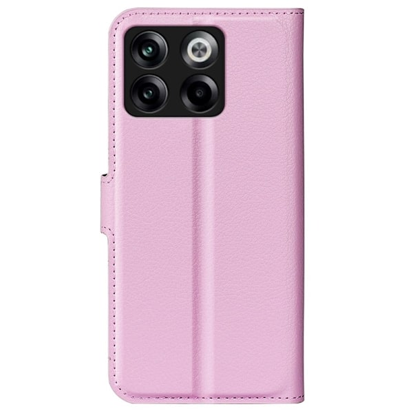 Klassisk OnePlus Ace Pro / 10t Flip Etui - Lyserød Pink