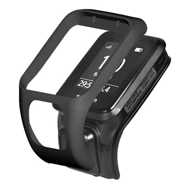 TomTom Runner 3 / Adventurer Watch Bumper Case Hard Bumpresistent Cover Frame - Sort Black