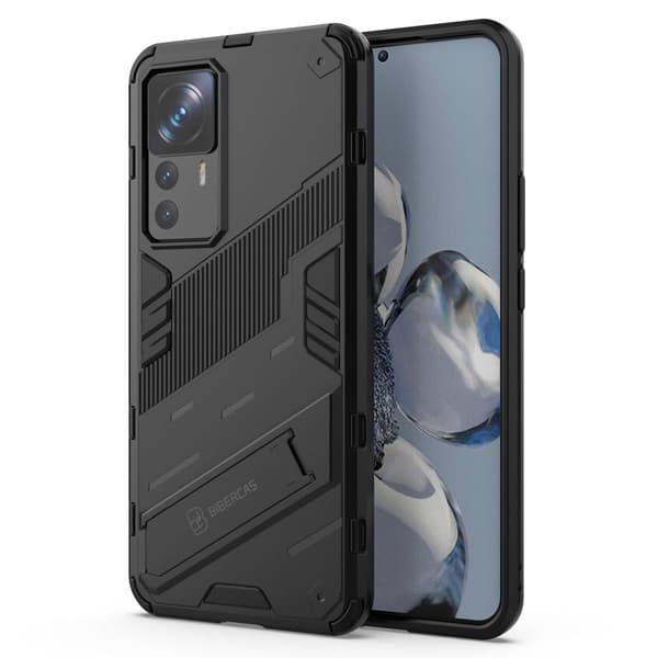 Støtsikkert hybriddeksel for Xiaomi 12T Pro - Svart Black
