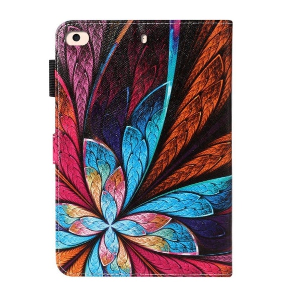 iPad Mini (2019) pattern leather flip case - Colorful Flower Multicolor