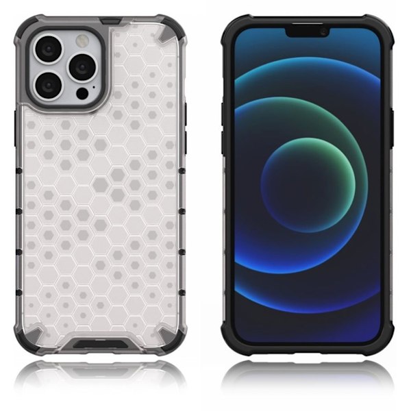 Bofink Honeycomb iPhone 13 Pro Max cover - Sølv/Grå Silver grey