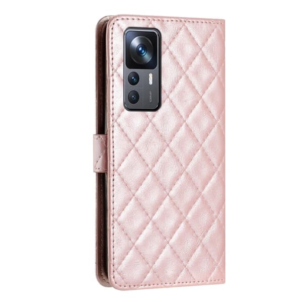 Funktionelt rombe etui med pung Pink
