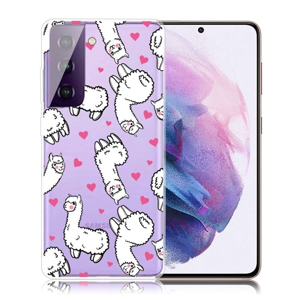 Deco Samsung Galaxy S21 FE Etui - Sau White