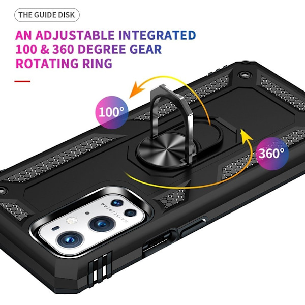 Bofink Combat OnePlus 9 Pro deksel - Svart Black