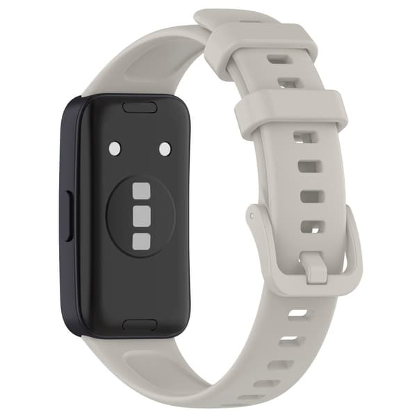 Huawei Band 8 silikonihihna - Lokki Harmaa Silver grey