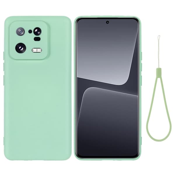 Matt Xiaomi 13 Pro skal av flytande silikon - Grön Grön
