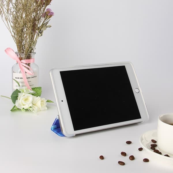 iPad Mini (2019) Slitesterk Trippelt Mønster Lær Flippetui - Slott Multicolor