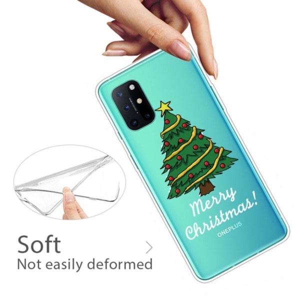 Christmas OnePlus 8T etui - Merry jul Green
