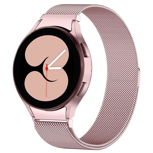 Samsung Galaxy Watch 5 Pro / 5 / 4 stainless steel watch strap - Rosa