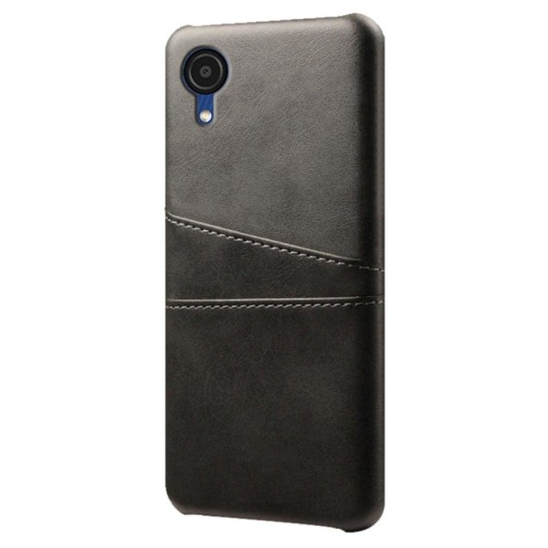 Dual Card Etui Samsung Galaxy A23e - Sort Black