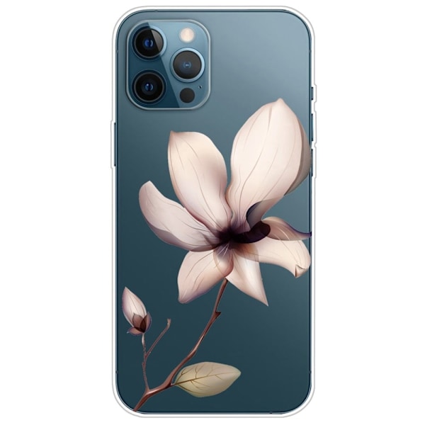 Deco iPhone 14 Pro Max kotelot - Kukka White