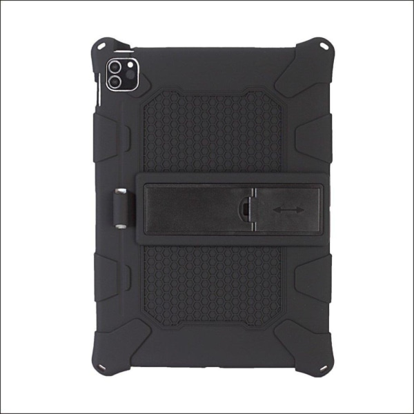 iPad Pro 11 inch (2020) compact geometry pattern silicone case - Black