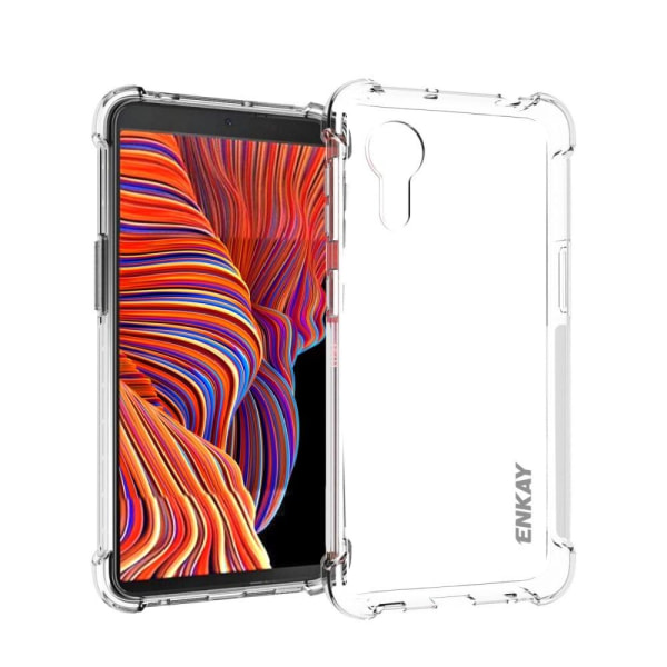 ENKAY clear drop-proof case for Samsung Galaxy Xcover 5 Transparent