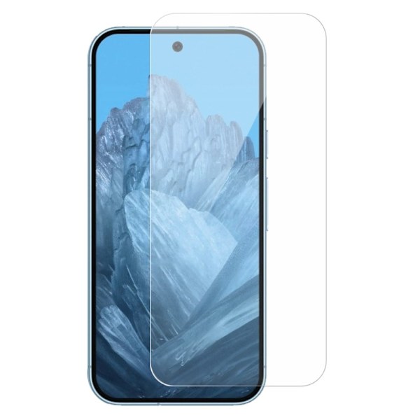 Google Pixel 9 kosketusherkkä ja temperoitu suojalasi Transparent