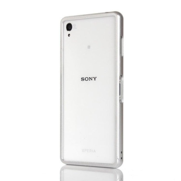 Remes (Sølv) Sony Xperia Z3 Metal Bumper Silver grey