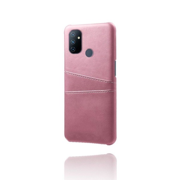 Dual Card case - OnePlus Nord N100 - Rose Gold Pink