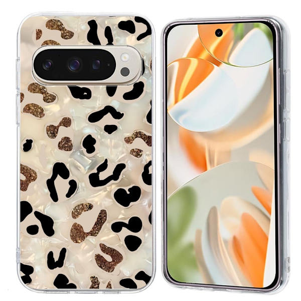 Vibe Google Pixel 9 Pro XL deksel - Leopardmønster Brown