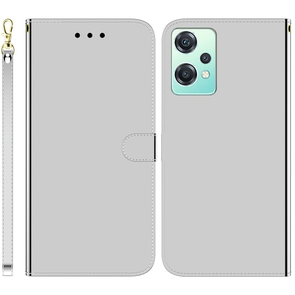 Mirror etui til OnePlus Nord CE 2 Lite 5G - Sølv/Grå Silver grey