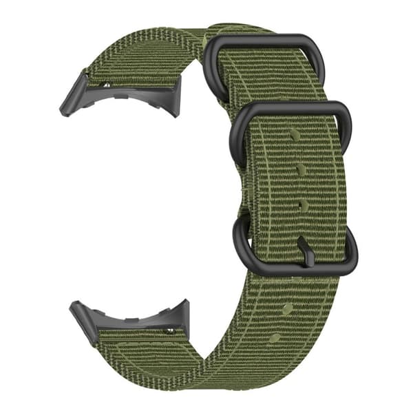 Nailoninen kellohihna Google Pixel -kelloon - Armeijan Vihreä Green