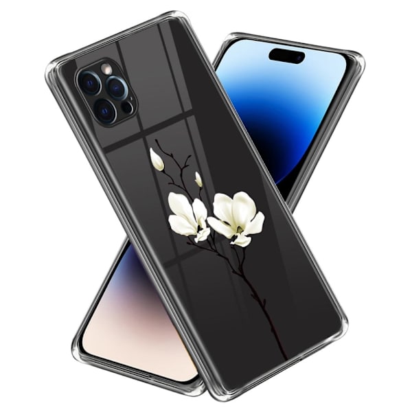 Deco iPhone 14 Pro Max Suojakotelo - Magnolia White