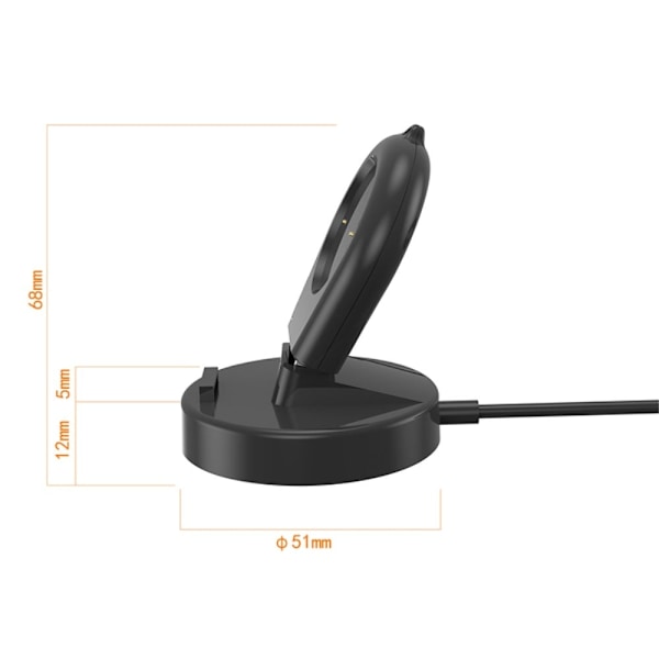 Amazfit GTR 4 46mm USB-opladningsstativ Black