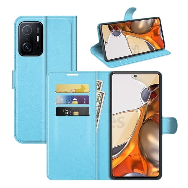 Classic Xiaomi 11T Läppäkotelo - Sininen Blue