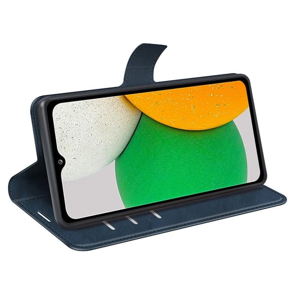 Lompakko Nahkakotelo For Samsung Galaxy A03 Core - Sininen Blue
