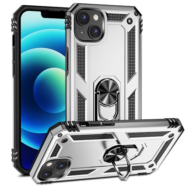 Bofink Combat iPhone 14 Plus cover - Sølv/Grå Silver grey