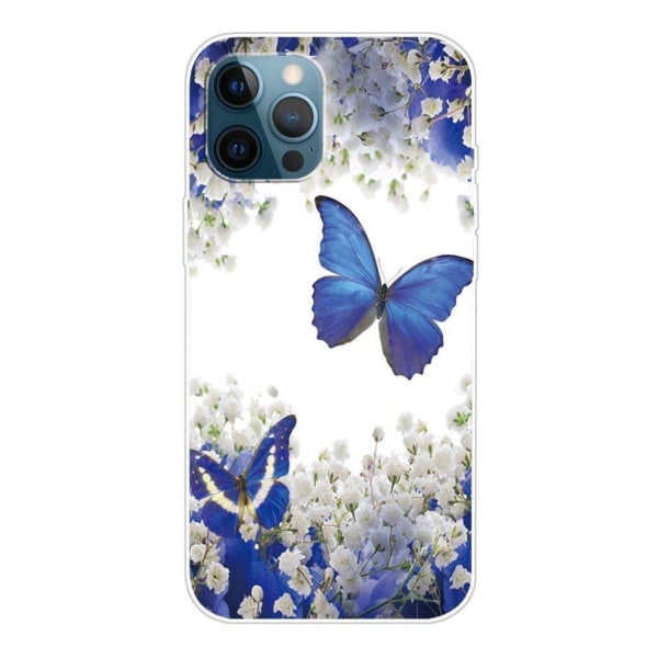Deco iPhone 13 Pro skal - Blå Fjärilar Blå