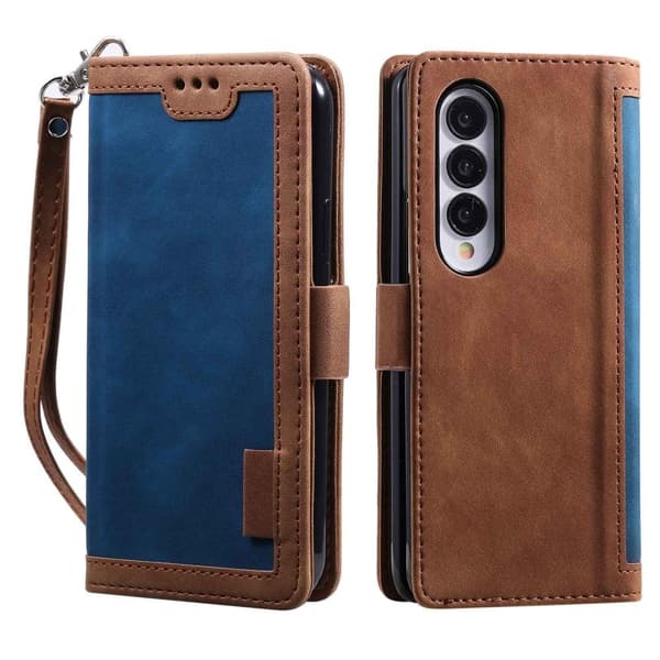 Surburbian Samsung Galaxy Z Fold4 Flip Etui - Blå Blue