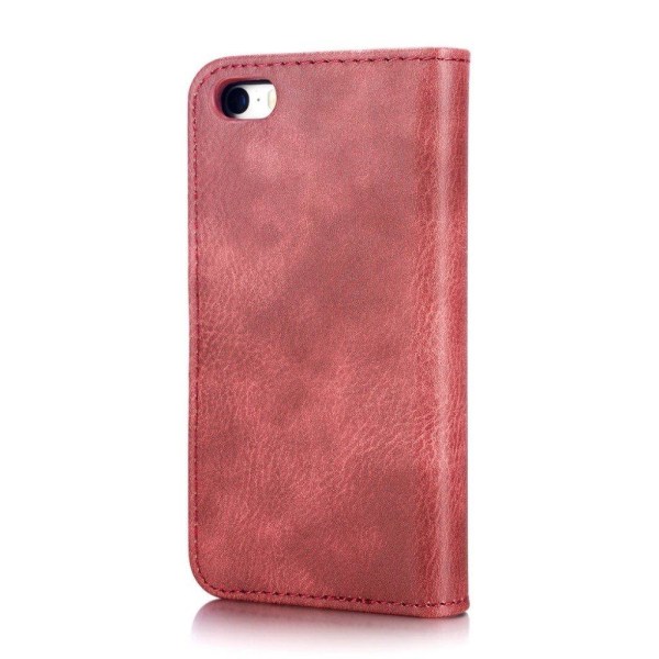 DG.MING iPhone SE / 5 / 5S laadukas suojakotelo - Punainen Red